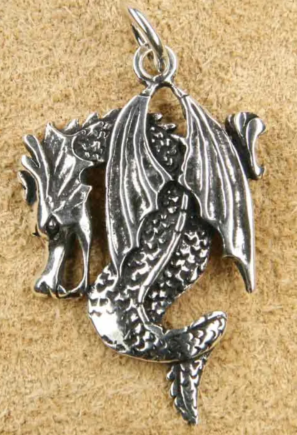 Drache Schmuck Anhänger 925 Sterlingsilber Drachenschmuck
