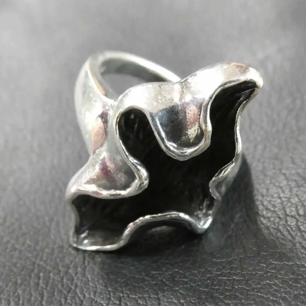 Edler Damen Ring Schmuck hochwertiges 925 Silber ausgefallenes Design