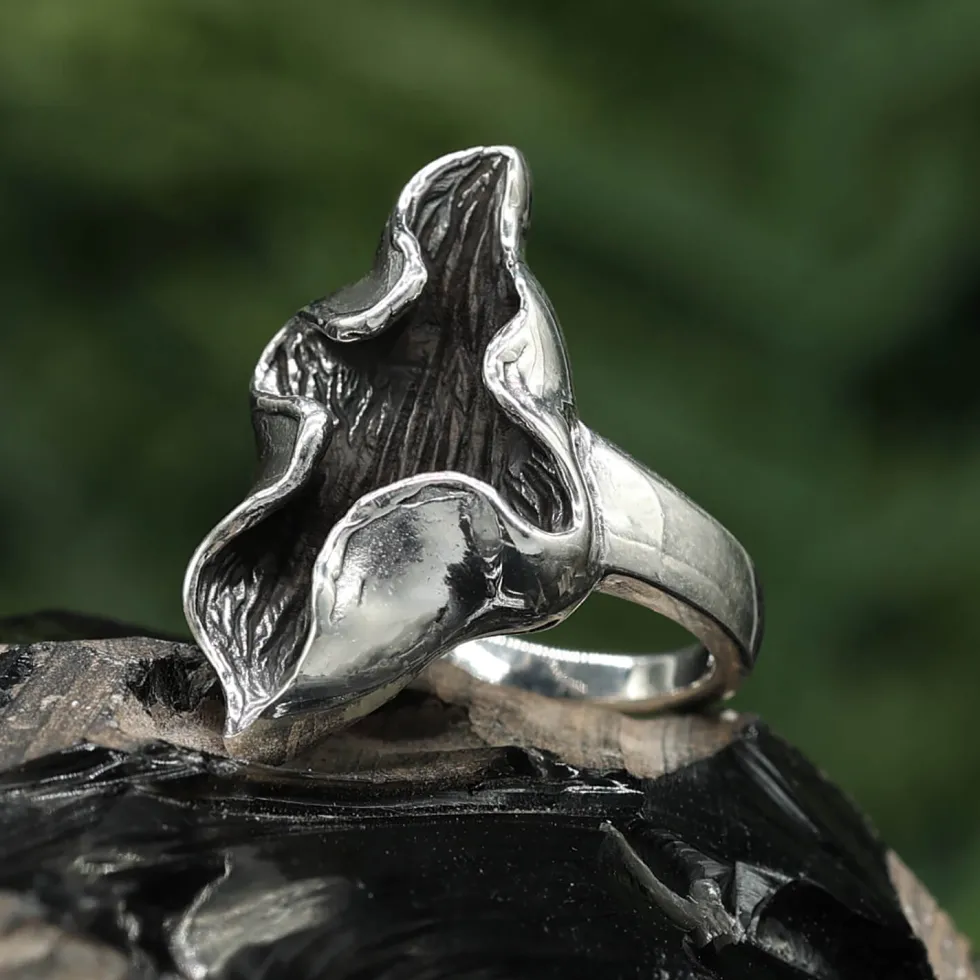 Edler Damen Ring Schmuck hochwertiges 925 Silber ausgefallenes Design