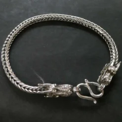 Edles Drachen Armband schwer massiver Armschmuck 925 Silber