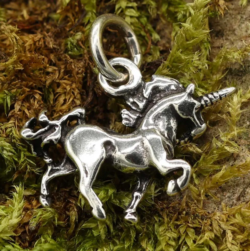 Einhorn Schmuck Kettenanhänger mystisch 925 Silber