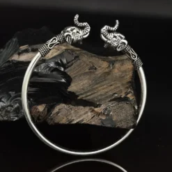 Elefant Armreif 925 Silber Armschmuck Armspange