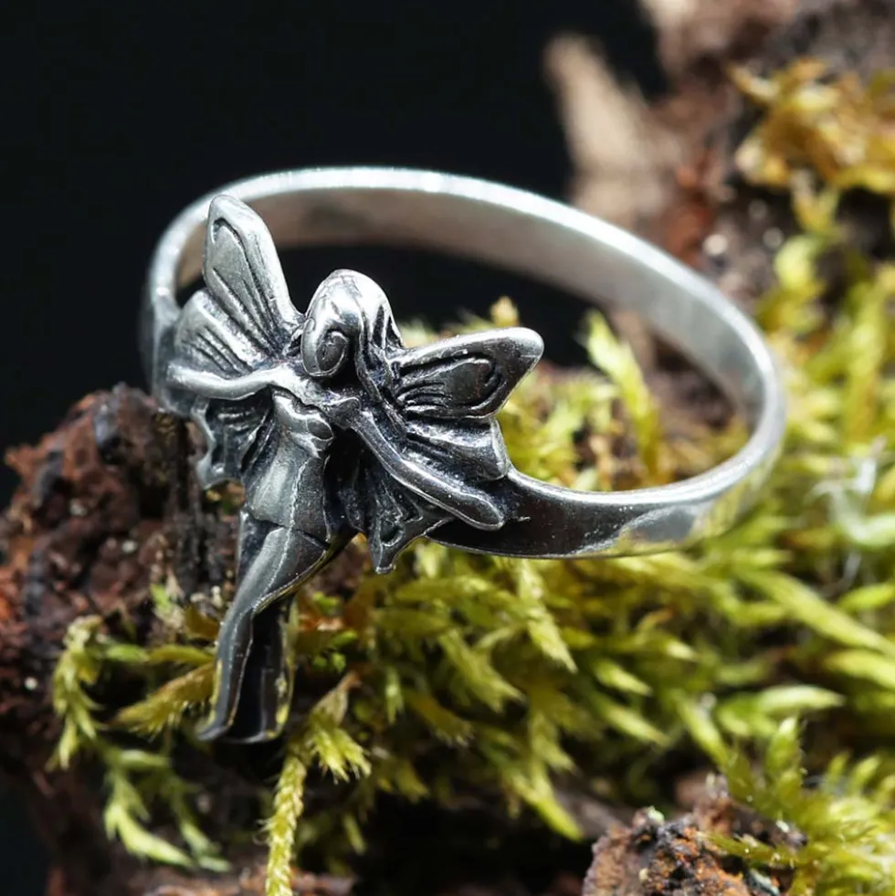 Elfen Ring Kinder Damen Schmuck 925 Silber Silbering