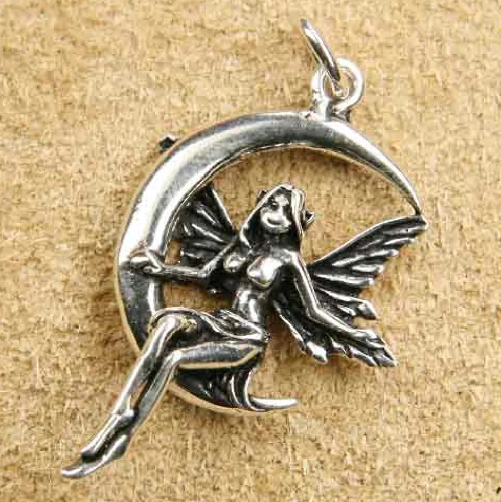 Elfe Schmuck Anhänger aus Silber 925
