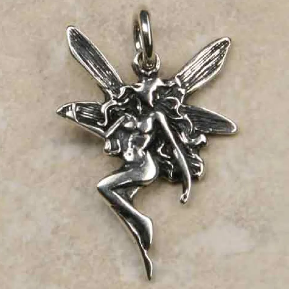 Elfe Schmuck Anhänger 925 Silber kleine Fee Anhänger