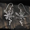 Elfe Schmuck Ohrhänger 925 Silber Paar