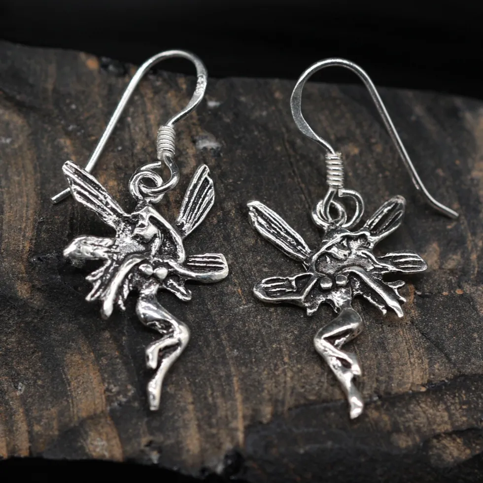 Elfe Schmuck Ohrhänger 925 Silber Paar