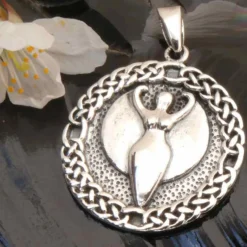 Engel keltisch Schmuck Anhänger aus Silber 925
