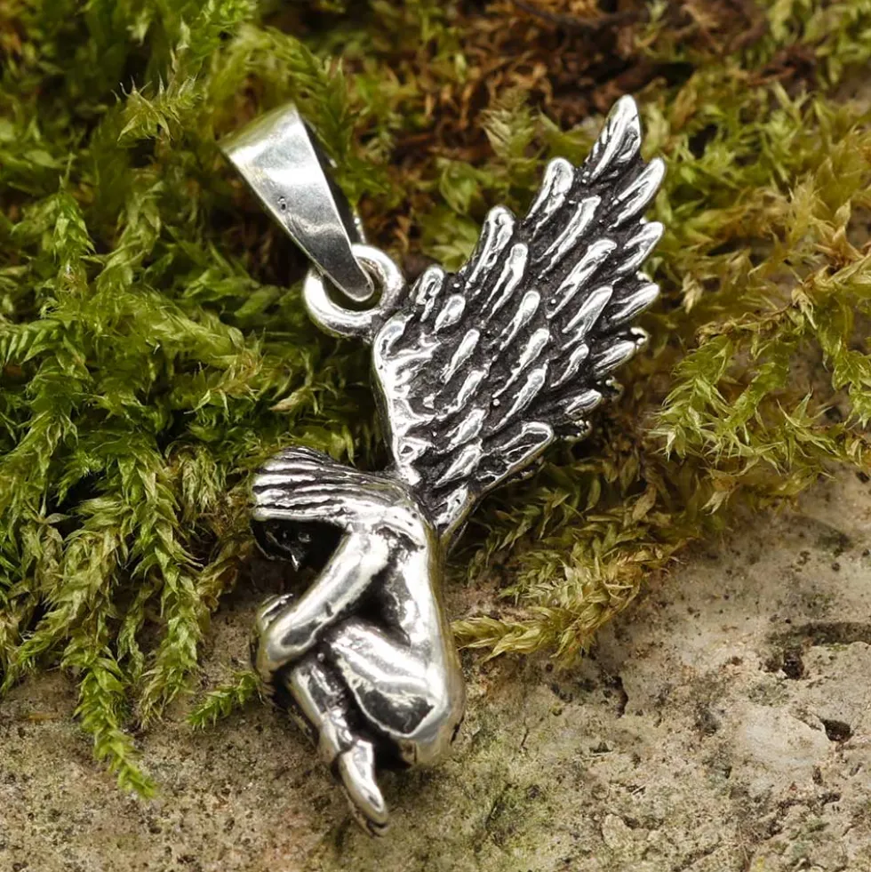 Engel Schmuck Kettenanhänger 925 Silber