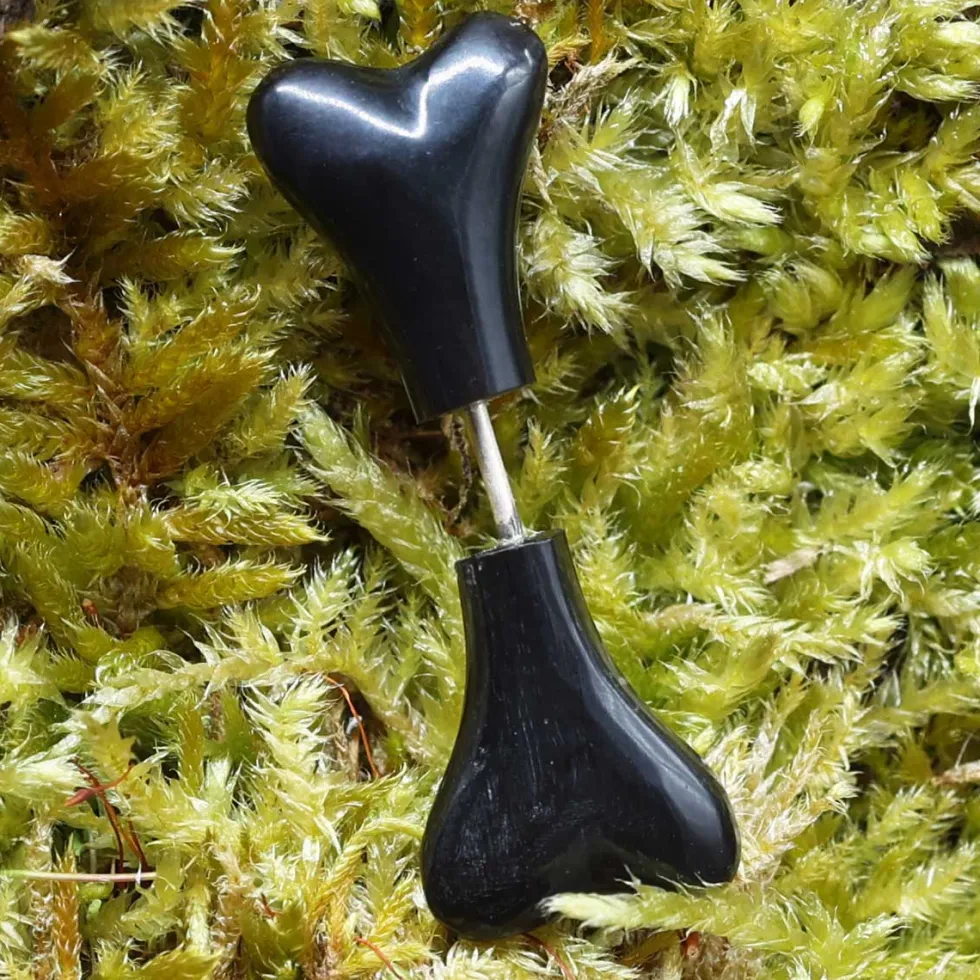 Fakepiercing Knochen aus Horn (Paar)