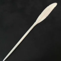 Feder Haarnadel Haarstab Knochenschmuck Haarschmuck