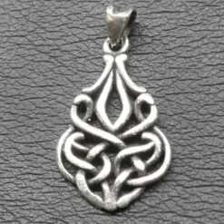 Feiner Kelten Schmuck Anhänger Silber Knoten 925/000