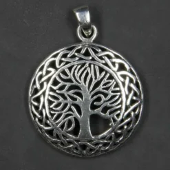 Feiner Lebensbaum keltischer Schmuck 925 Silber