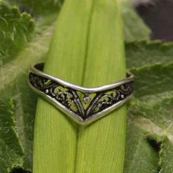 Filigran Ring Schmuck fein 925 Silber Damen Kinder Silberring