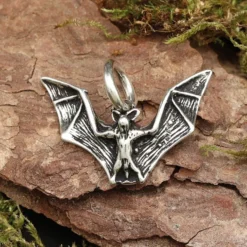 Fledermaus Kettenanhänger Schmuck 925 Silber