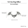 Fledermaus Schmuck Anhänger aus Silber 925 Silber