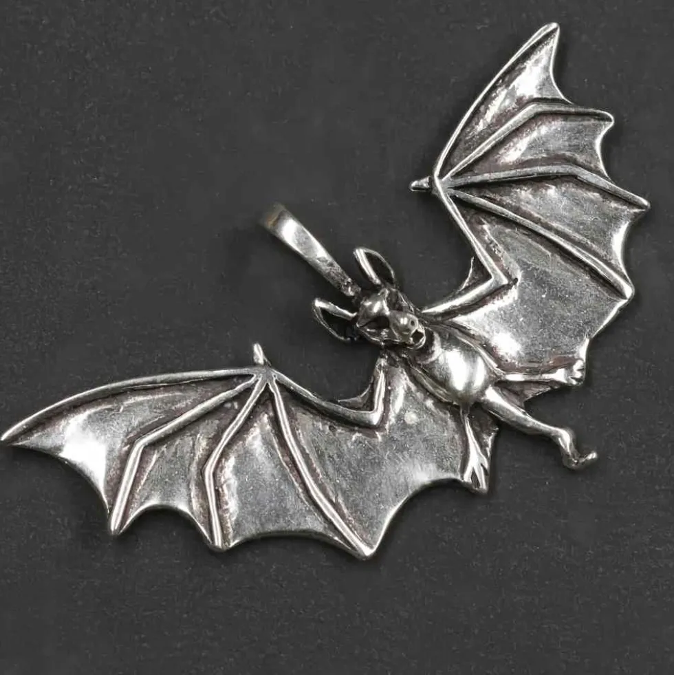 Fledermaus Schmuck Anhänger 925 Silber Kettenanhänger
