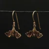 Fledermaus Schmuck Ohrhänger Bronze Paar