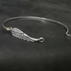 Flügel Armspange Damen Armschmuck 925 Silber Armreif