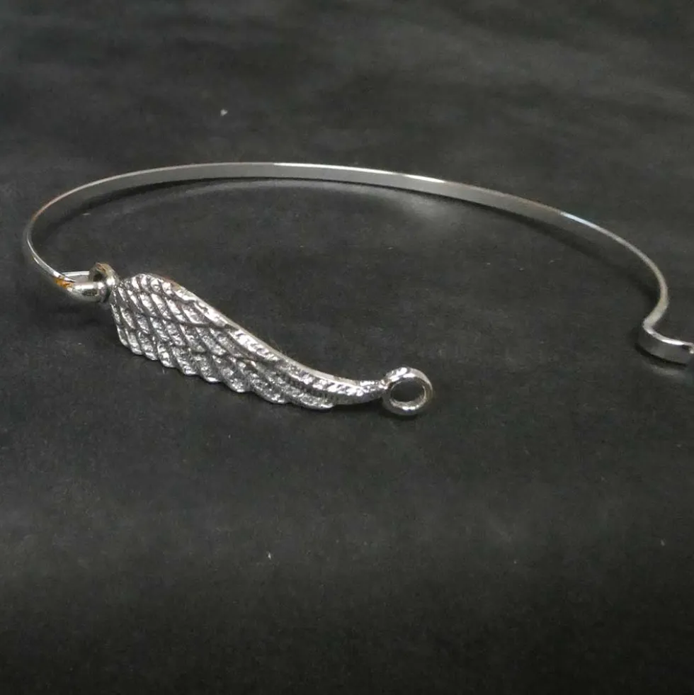 Flügel Armspange Damen Armschmuck 925 Silber Armreif