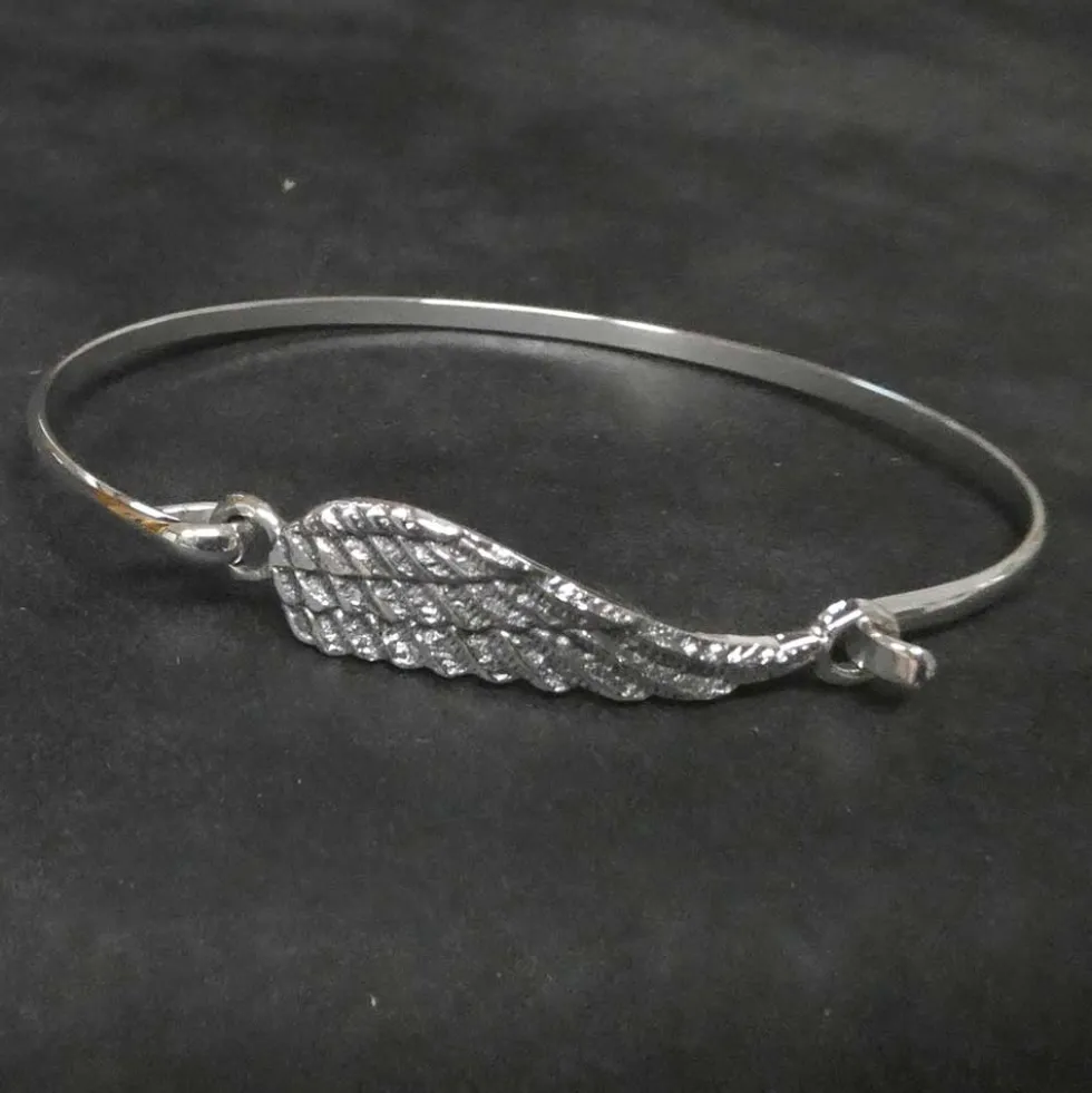 Flügel Armspange Damen Armschmuck 925 Silber Armreif