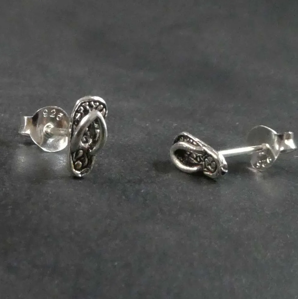 Flip Flop Ohrstecker Sterlingsilber Ohrschmuck