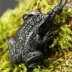 Frosch Hornschmuck Anhänger Kette