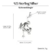 Frosch Schmuck Anhänger Silber Kettenanhänger 925/000
