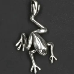 Frosch Schmuck Anhänger Silber Kettenanhänger 925/000