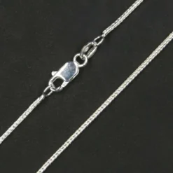 Fuchsschwanz Silberkette 1,1mm 925 Silber rund viele Längen