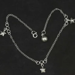 Fußkettchen mit Sternen 925er Silber