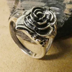 Giftring Rose Schmuck Silber 925/000 Ring