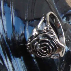 Giftring Rose Schmuck Silber 925/000 Ring