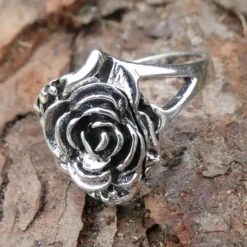 Giftring Rose Schmuck Silber 925/000 Ring