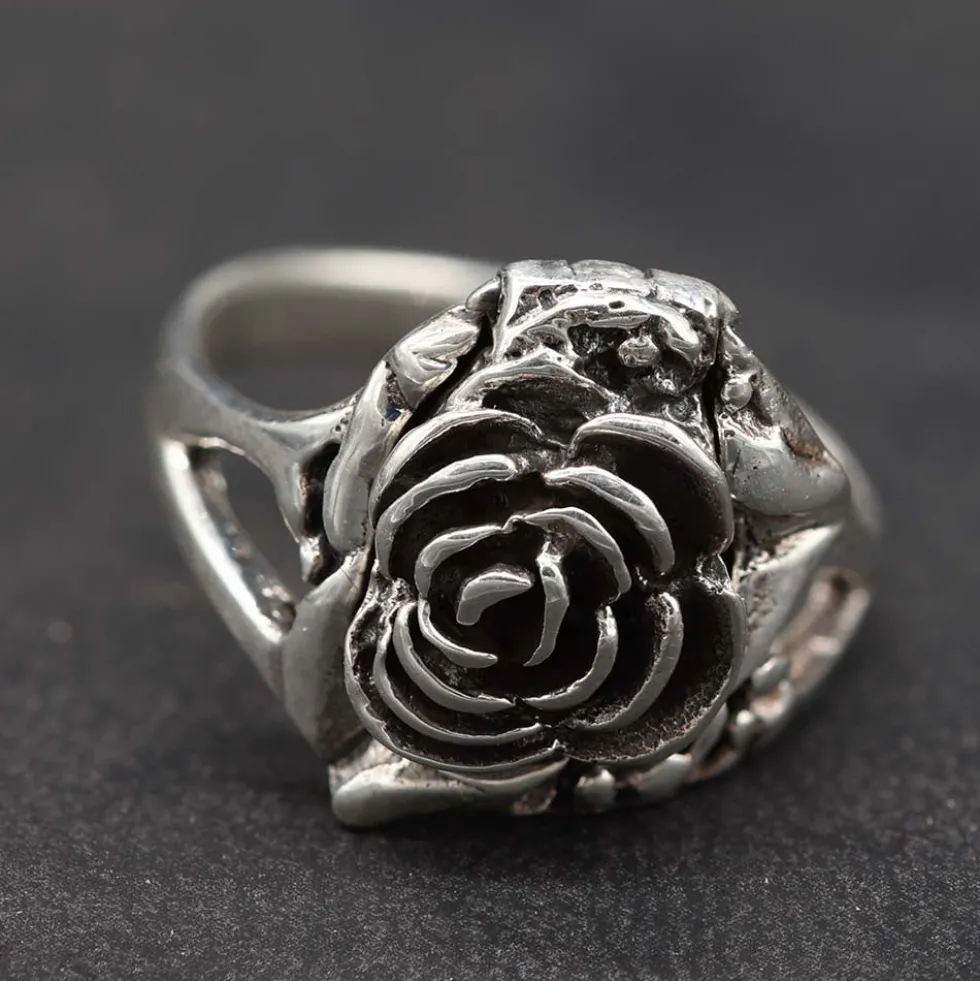 Giftring Rose Schmuck Silber 925/000 Ring