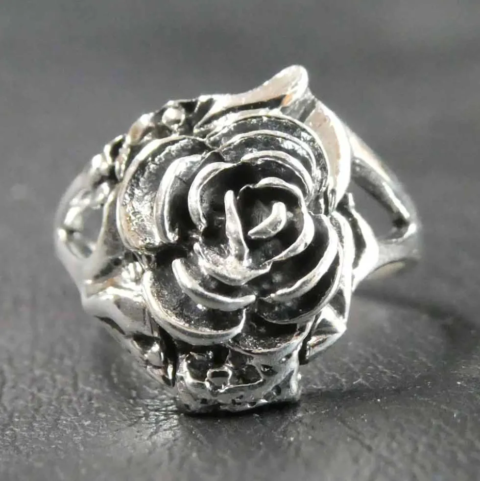 Giftring Rose Schmuck Silber 925/000 Ring