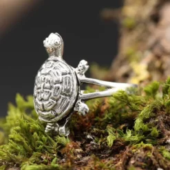 Giftring Schildkröte Schmuck Silber 925/000 Ring