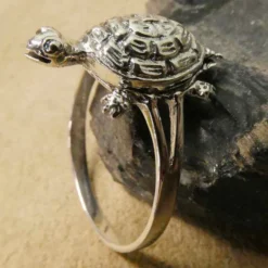 Giftring Schildkröte Schmuck Silber 925/000 Ring