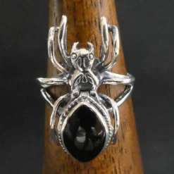 Giftring Spinne Ring mit Fach Silber 925/000 Schmuck