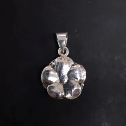 Große Rose Schmuck Kettenanhänger 925 Silber
