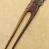 Haarstab Eule Haarschmuck Holzschmuck geschnitzt