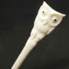 Haarstab Eule Knochen Haarschmuck