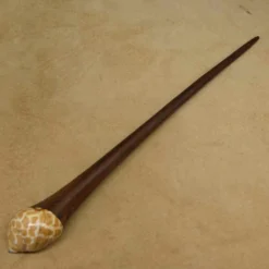 Haarstab Holz mit feiner Muschel Haarschmuck für Hochsteckfrisuren