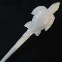 Haarstab Schildkröte Knochen Haarschmuck