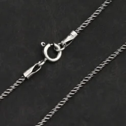 Halskette gedreht 1,6 mm Silberkette 925 Silber