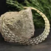 Halsschmuck Collier Design Geflochten Messing Halskette