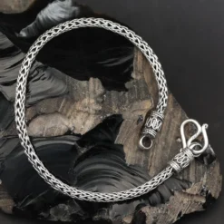 Herren Armband 4 mm 925 Sterlingsilber Armschmuck