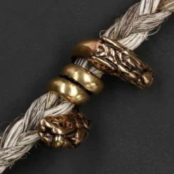 Himmelswölfe Bartperle Bartschmuck Bronze Haarschmuck