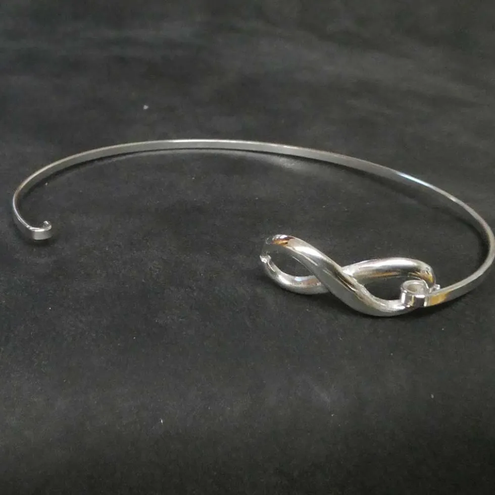 Infinity Armspange Damen Armschmuck 925 Silber Armreif