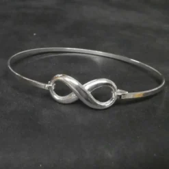 Infinity Armspange Damen Armschmuck 925 Silber Armreif